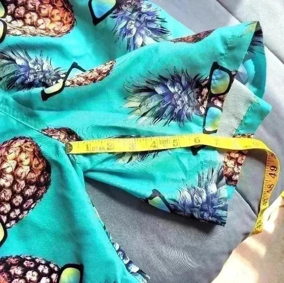 Pineapple Swim Trunks Beach vacation Quick Dry Board Shorts with Mesh si… - Picture 5 of 8